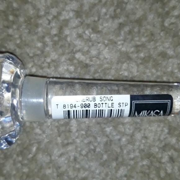 MIKASA CRYSTAL CHERUB SONG BOTTLESTOP - Picture 7 of 12